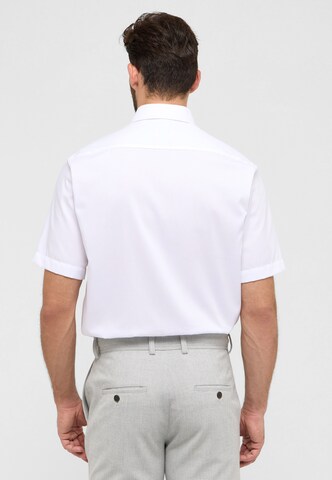 ETERNA Comfort fit Button Up Shirt in White