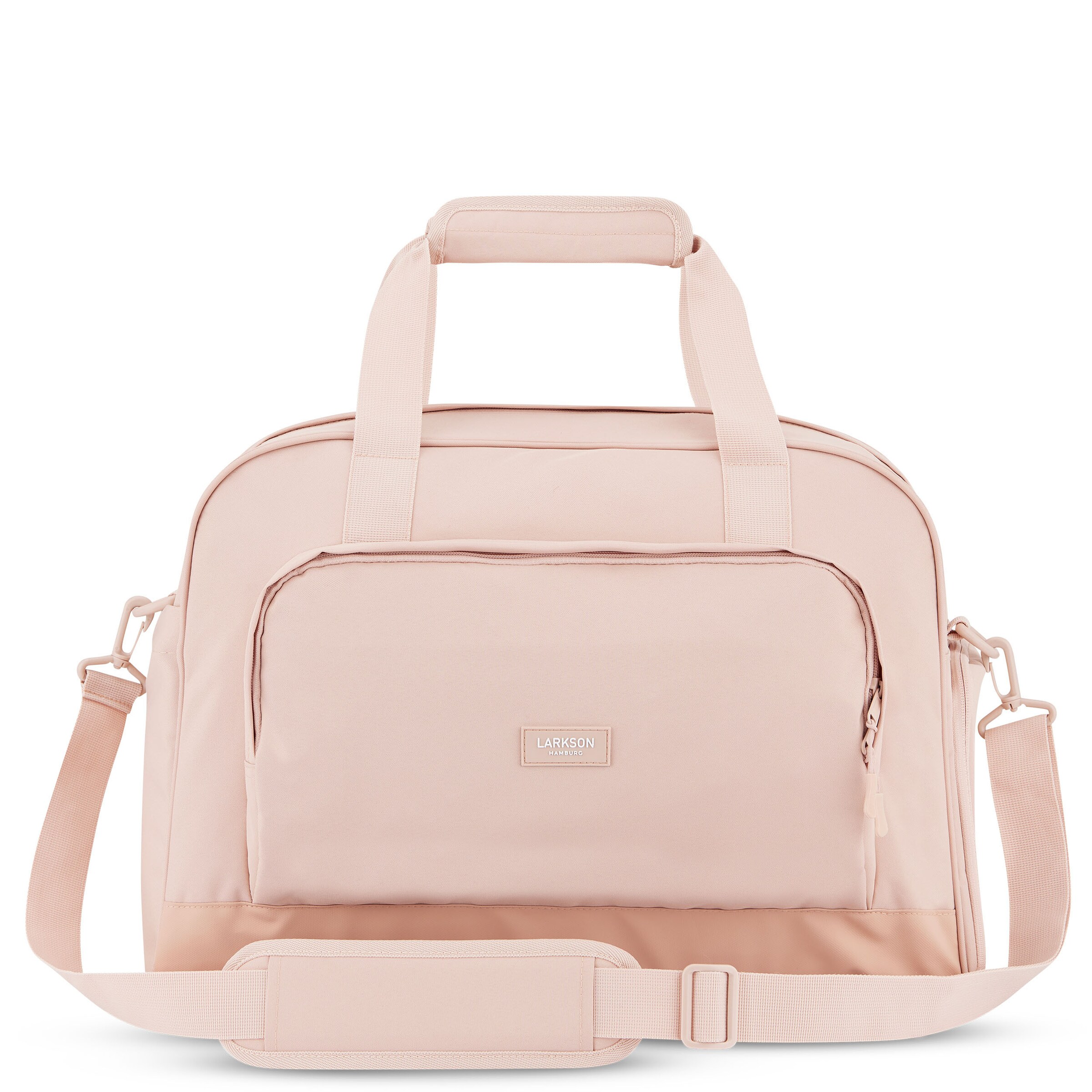 Borsa da viaggio 'Finja Large' di LARKSON in rosa: frontale