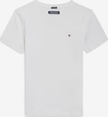 T-Shirt TOMMY HILFIGER en blanc : devant