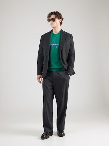 zaļš Calvin Klein Jeans Sportisks džemperis