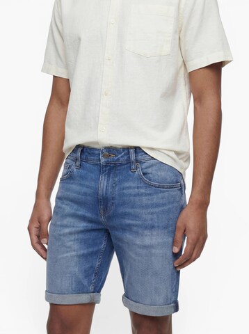JACK & JONES Slimfit Jeans 'JWHRick JJFox' in Blauw