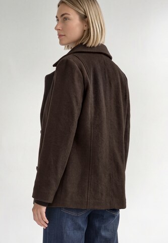 STREET ONE Between-Seasons Coat in Brown