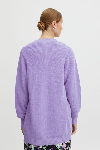 Cardigan 'IHNOVO' ICHI en violet