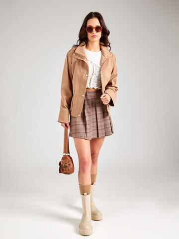 VERO MODA Between-season jacket 'VMCHELSEANORA' in Brown