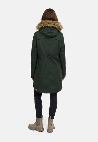 Ragwear Winterparka 'Tawny' in Grün