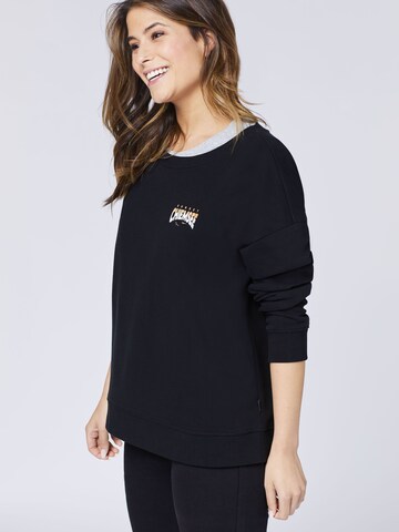 CHIEMSEE Sweatshirt in Black