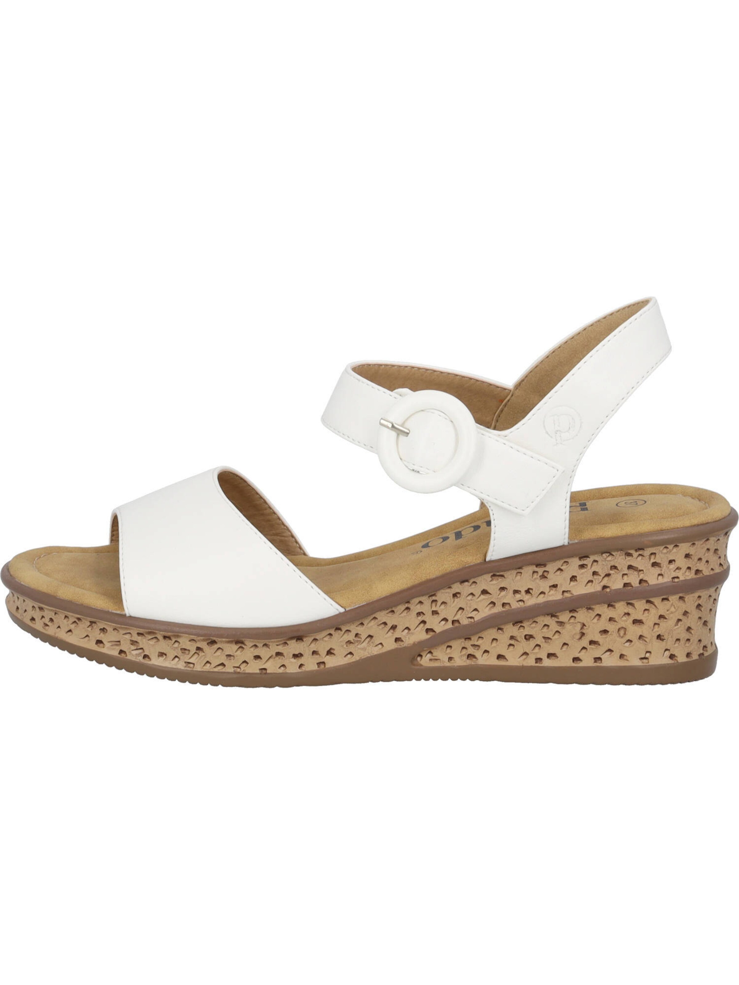 Palado Sandalen met riem 'Helys' in Wit