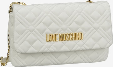 Love Moschino Crossbody Bag in White: front