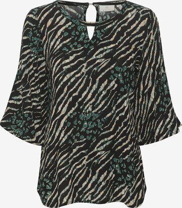 Kaffe Blouse 'Karina' in Zwart: voorkant