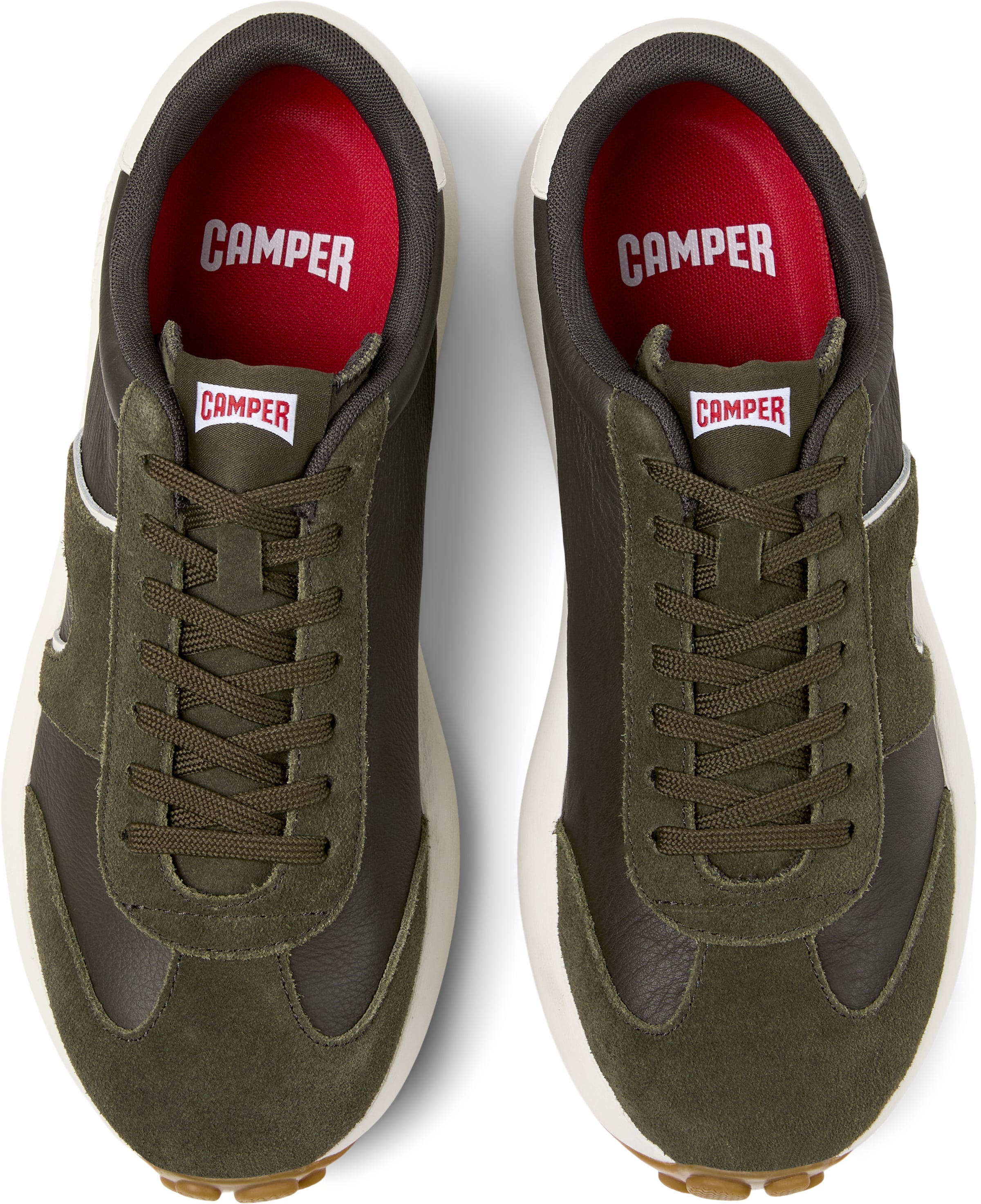 Baskets basses 'Pelotas Athens' CAMPER en vert