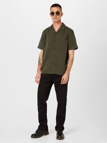 Hailys Men - Regular Fit Camisa 'Nixon' em verde