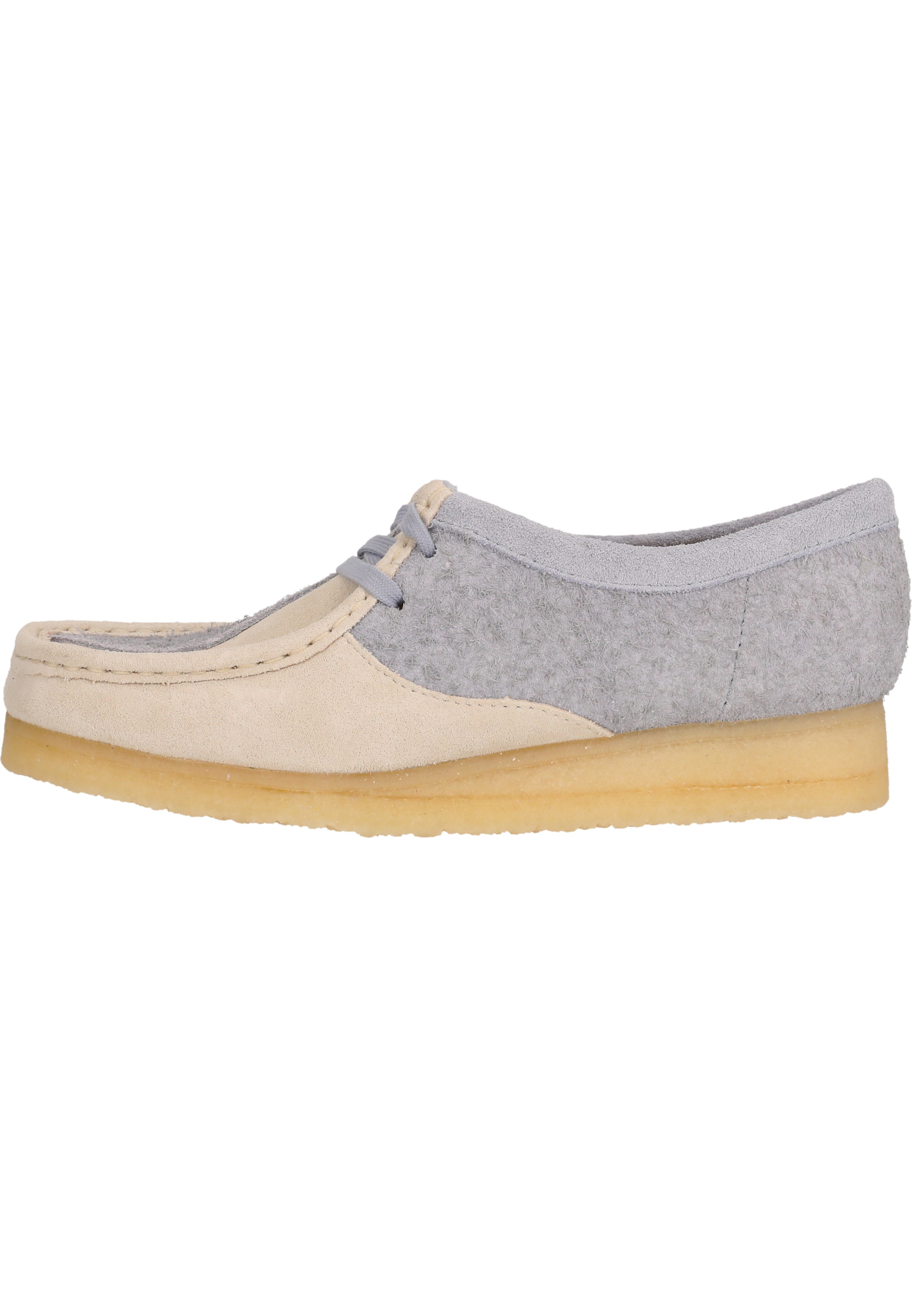 CLARKS Schnürschuhe 'Wallabee' in Blau