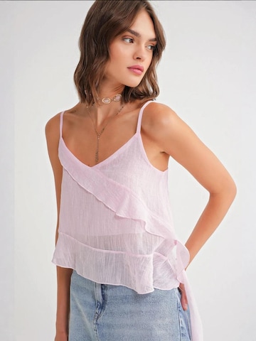 MixRay Top 'Tanktops & Camis' – pink: přední strana
