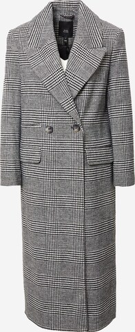 Manteau mi-saison River Island en gris : devant