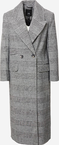 Manteau mi-saison River Island en gris : devant