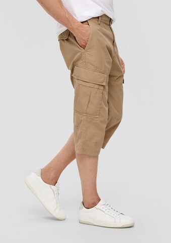 s.Oliver Regular Cargohose in Braun