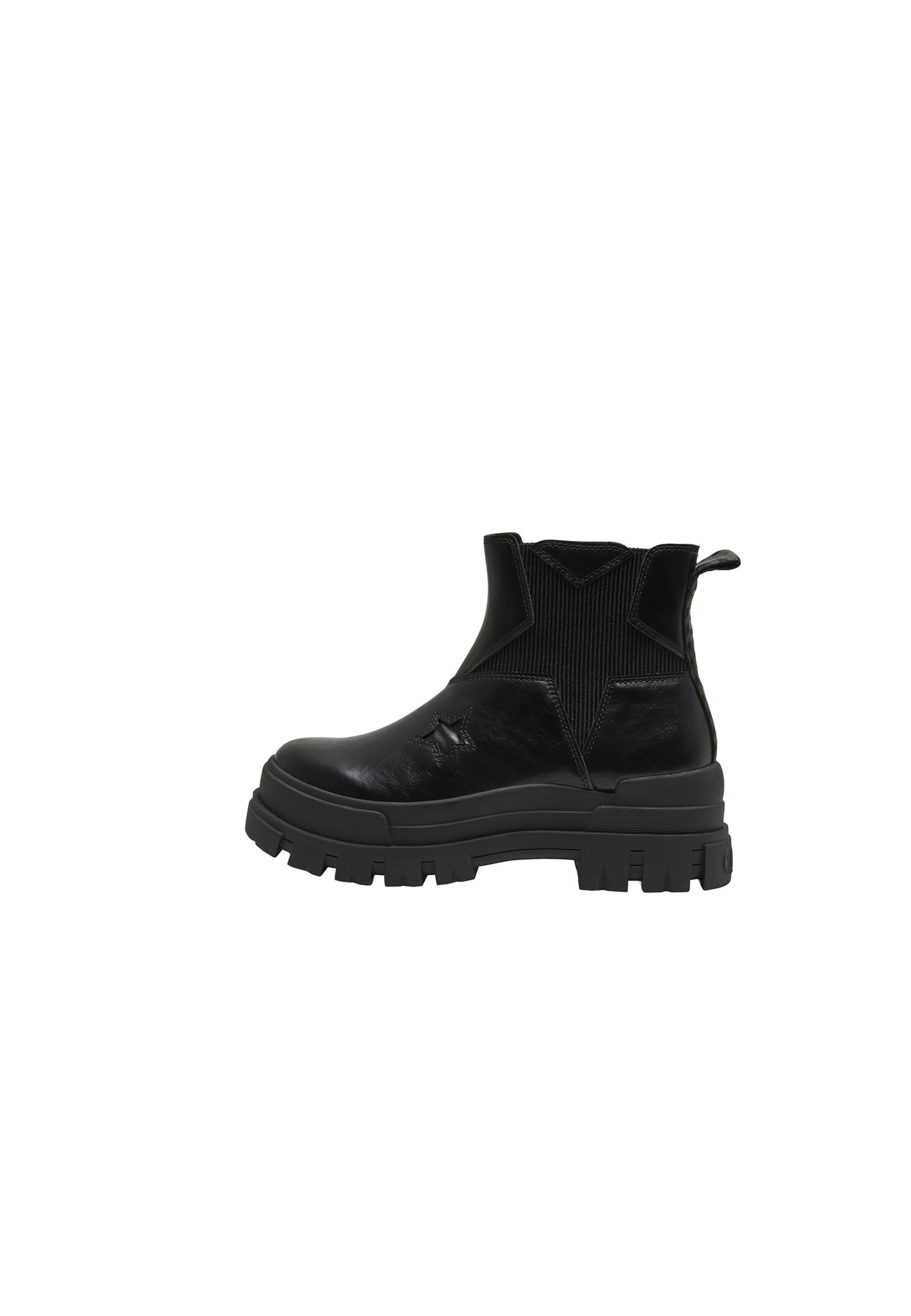 Boots chelsea 'Aspha Star' di BUFFALO in nero: frontale