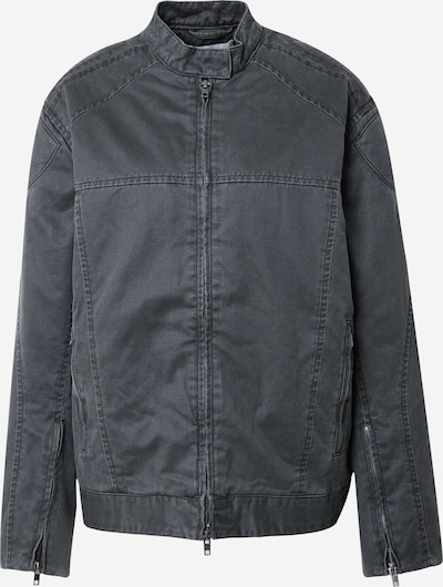 WEEKDAY Prehodna jakna 'Reed Biker' | bazaltno siva barva, Prikaz izdelka