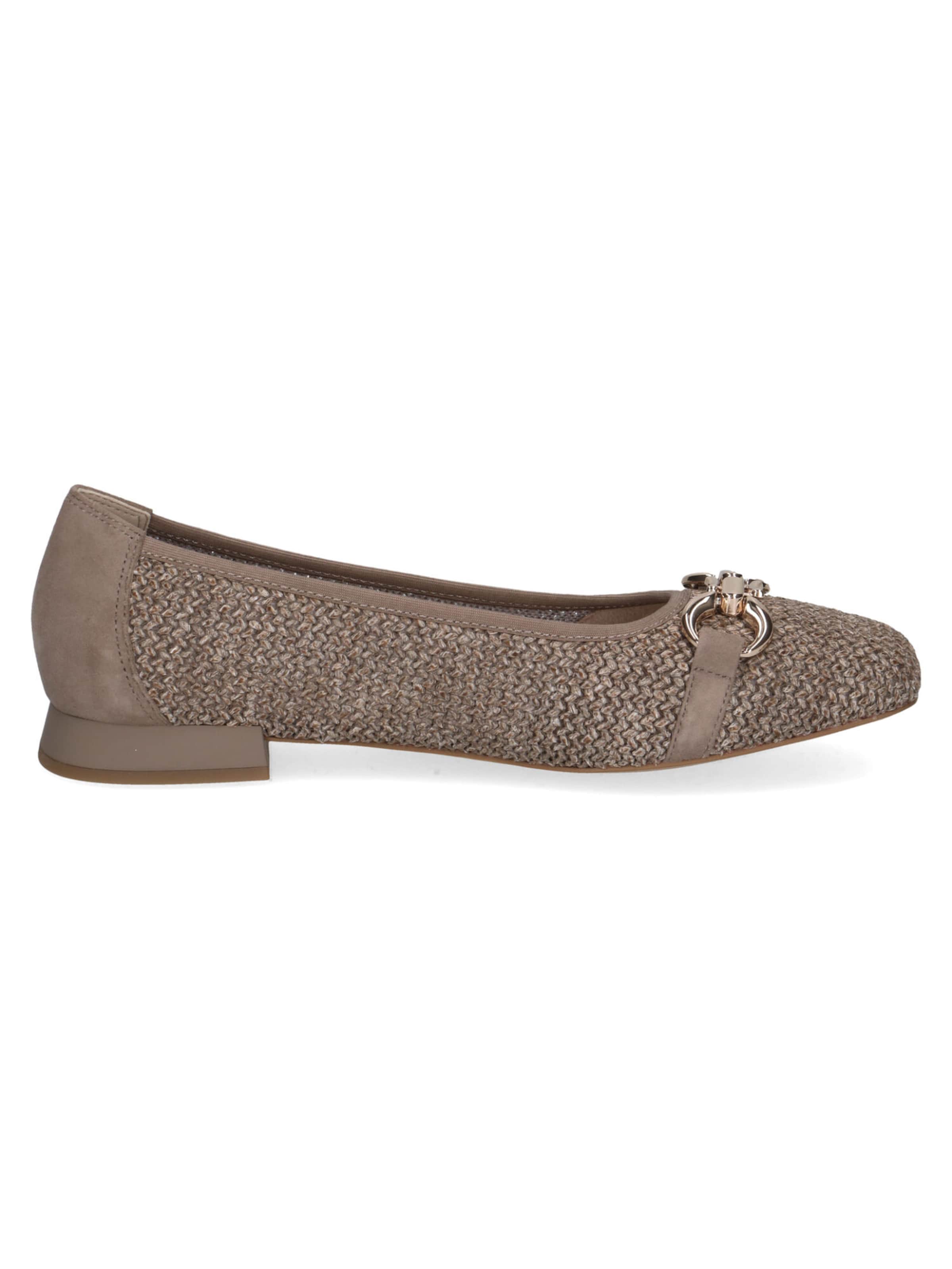 CAPRICE Ballet Flats in Brown