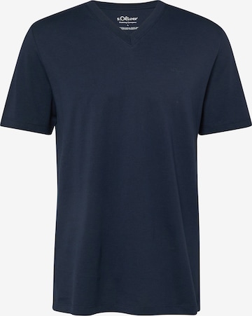 T-Shirt s.Oliver en bleu : devant