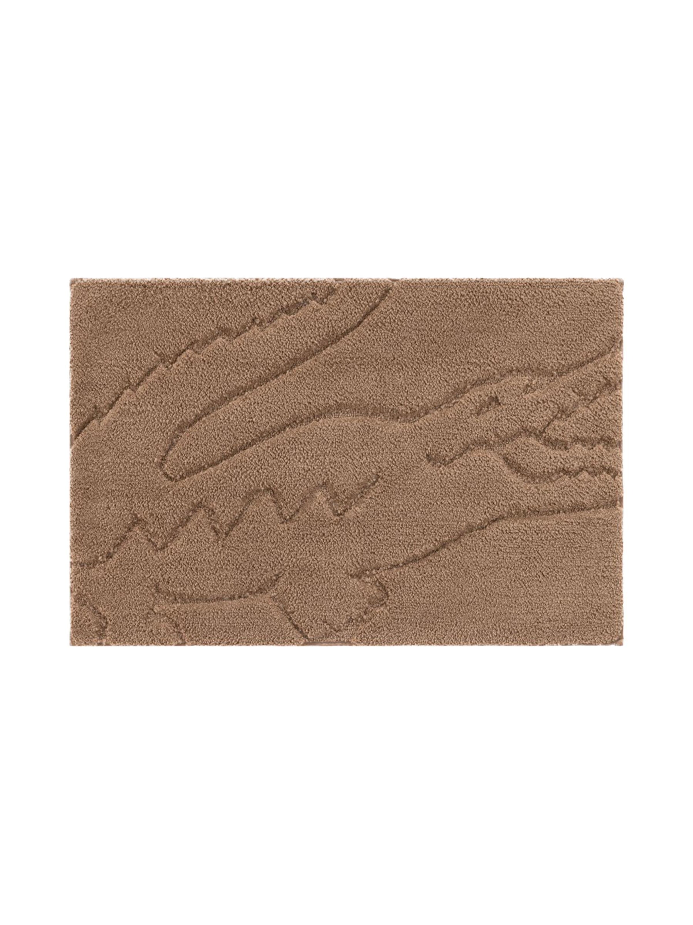 LACOSTE Handtuch 'LHERITAG'‌‌‌‌‌‌‌ in Beige: Vorderseite