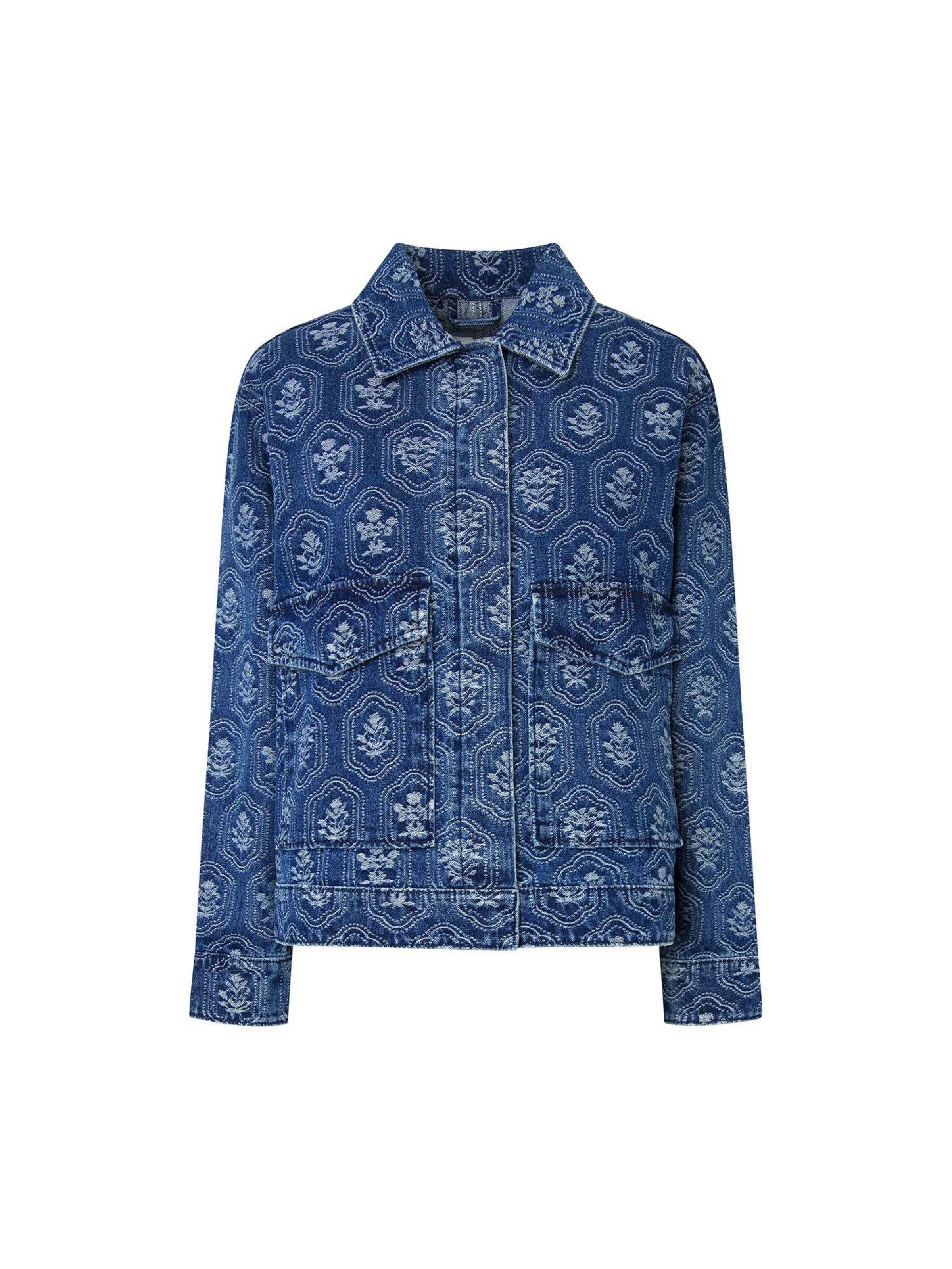 Pepe Jeans Jacke  ' LOA ' in Blau: Vorderseite