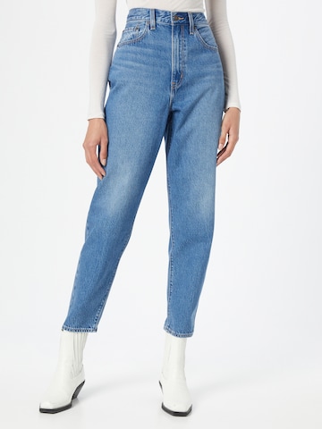 Tapered Jeans 'HIGH LOOSE TAPER' de la LEVI'S pe albastru: față