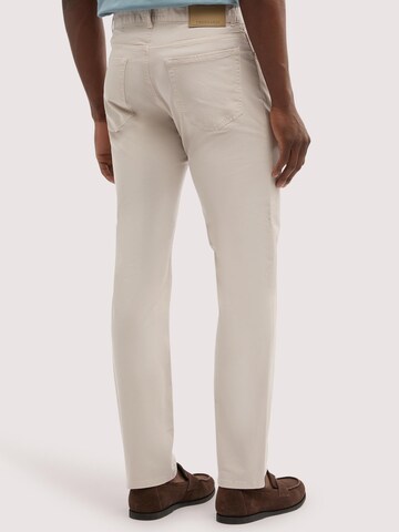 Coupe slim Pantalon Trussardi en blanc