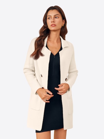 Imily Bela Πλεκτή ζακέτα σε μπεζ: μπροστά