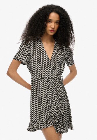 Superdry Zomerjurk in Grijs: voorkant