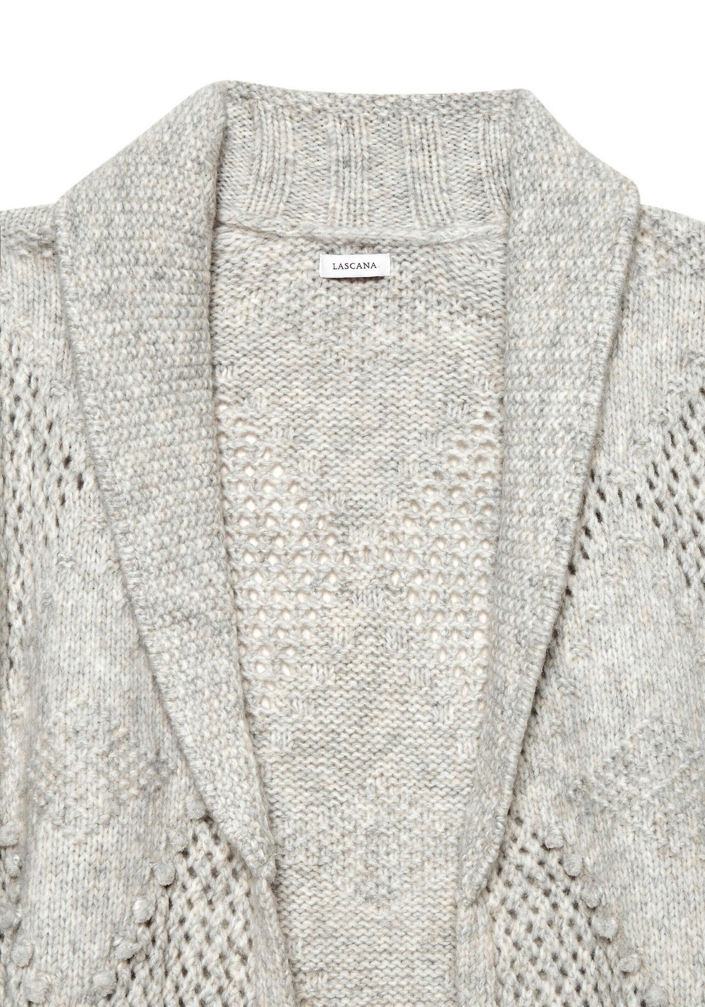LASCANA Knit cardigan in Grey