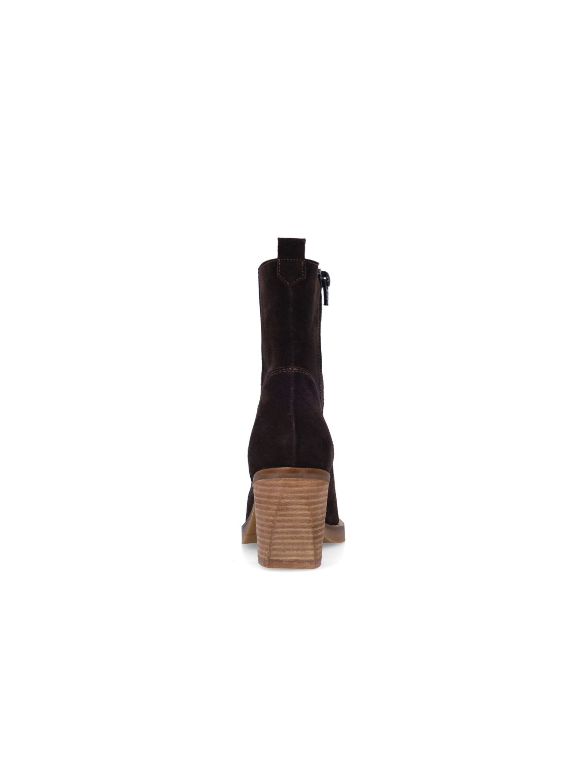 MANFIELD Stiefelette in Braun