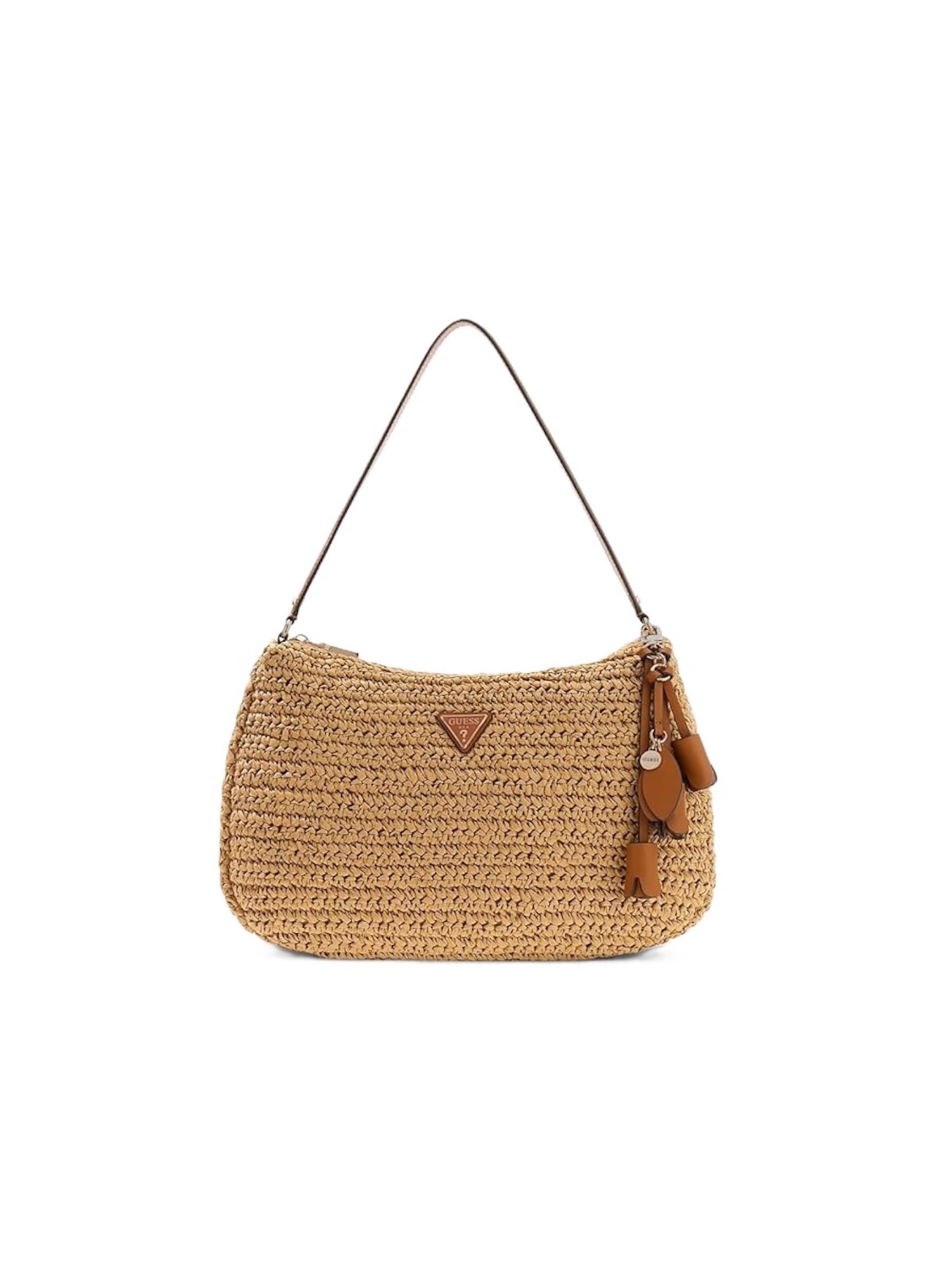 Borsa a spalla 'Ofelia' in One Size GUESS di colore camello, Visualizzazione prodotti