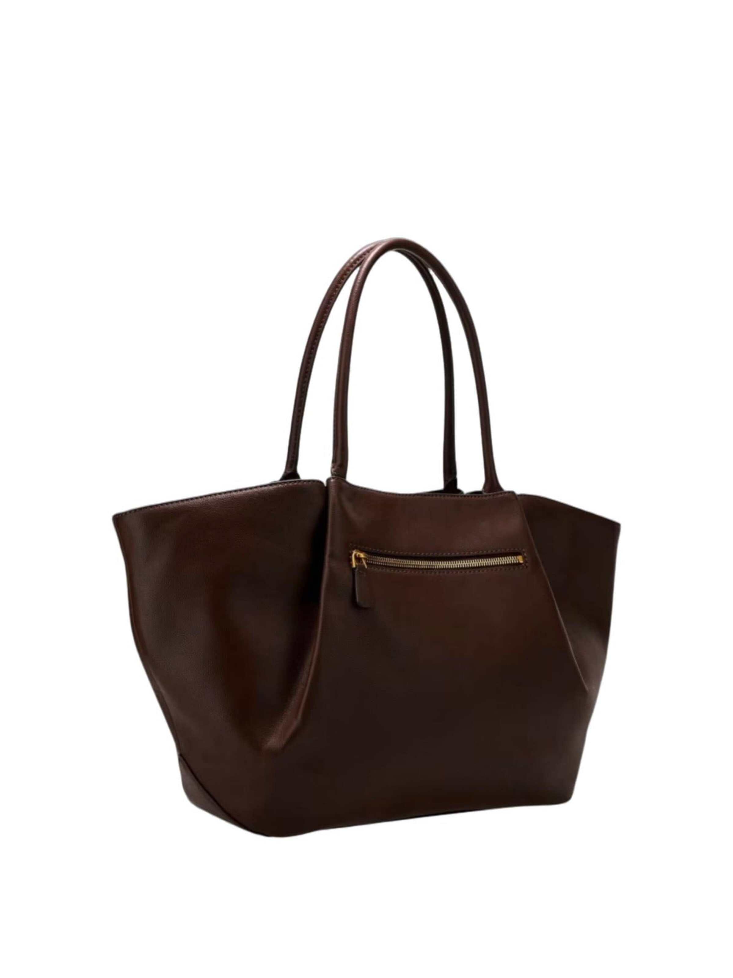 GUESS Nakupovalna torba 'Guess Cabas Allegra Brown' | rjava barva