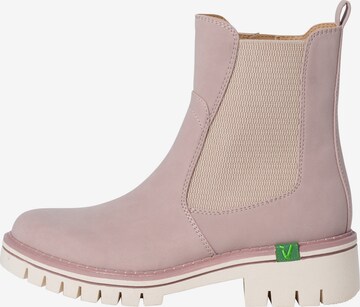 JANA Chelsea boots in Roze