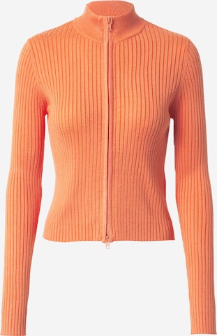 Envii Knit cardigan 'BLAISE' in Orange: front