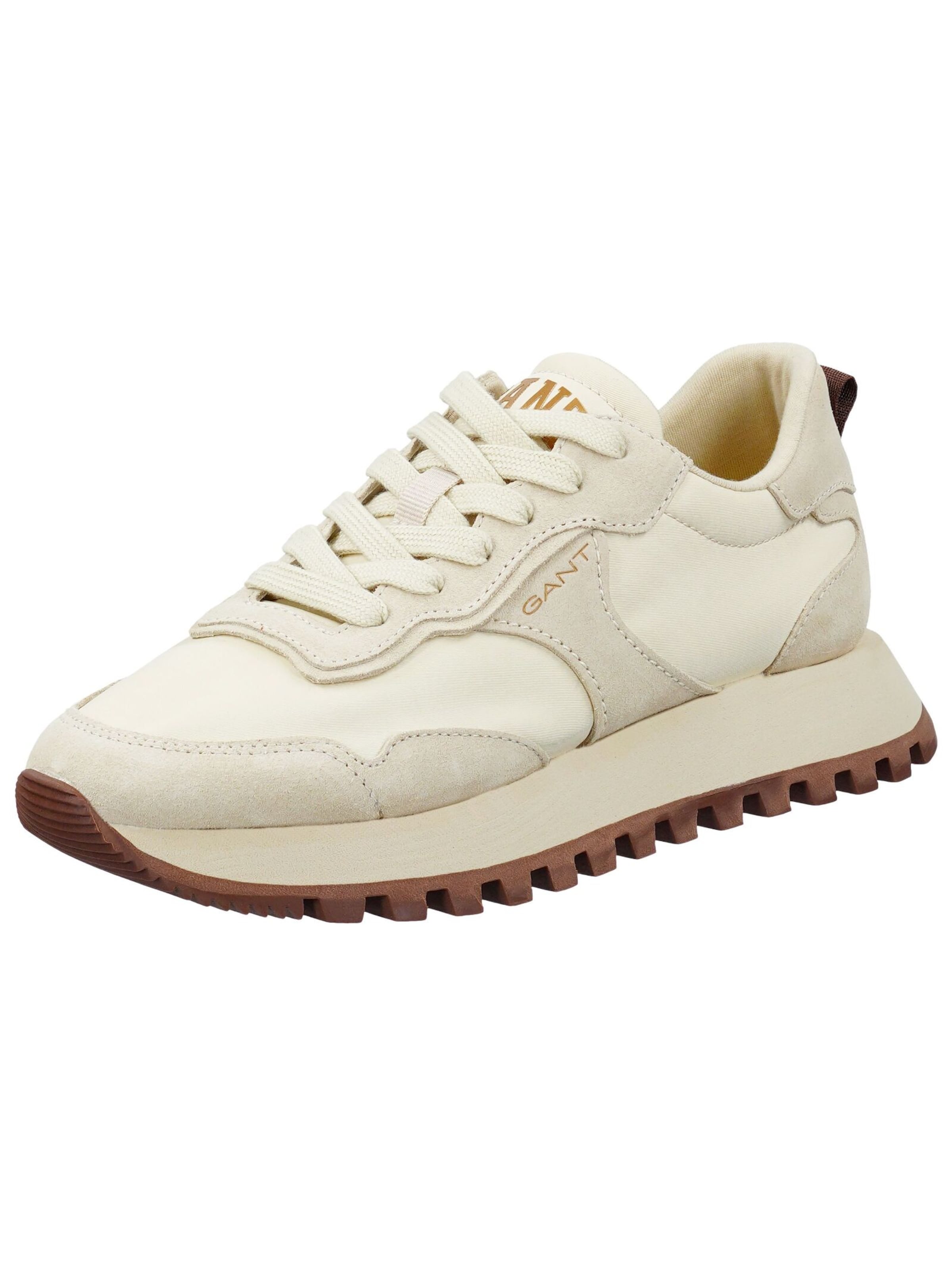 Baskets basses GANT en beige : devant