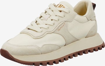GANT Sneakers laag in Beige: voorkant