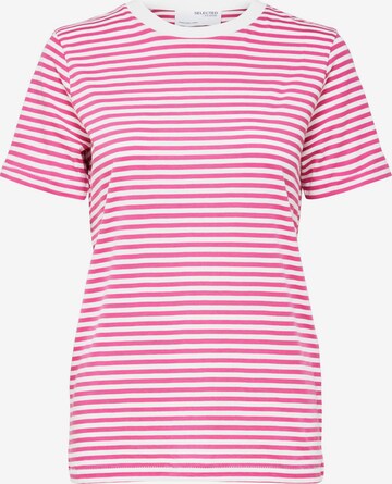 SELECTED FEMME Shirt 'My Perfect' in Pink: front