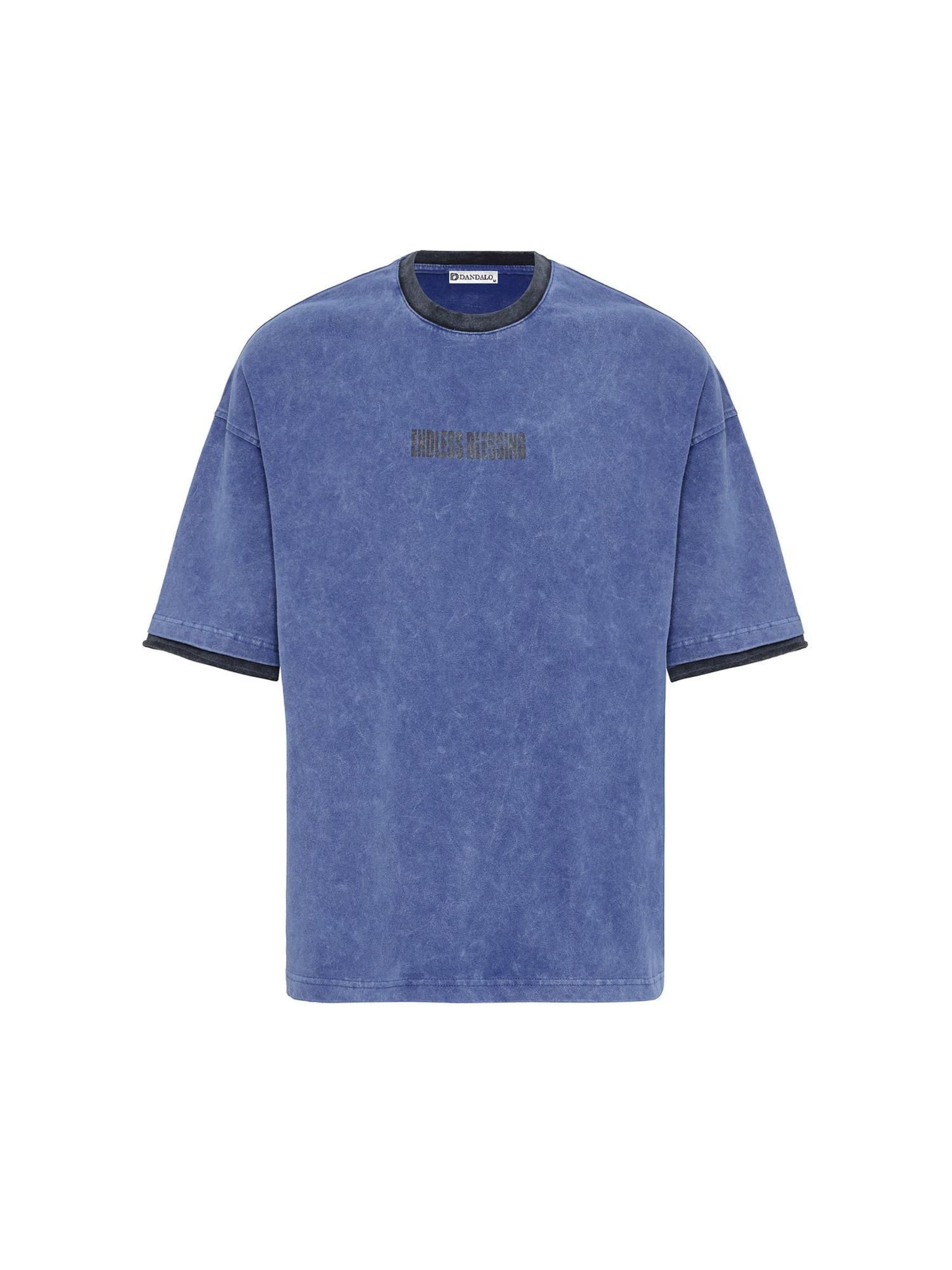 Maglietta di Dandalo in blu: frontale