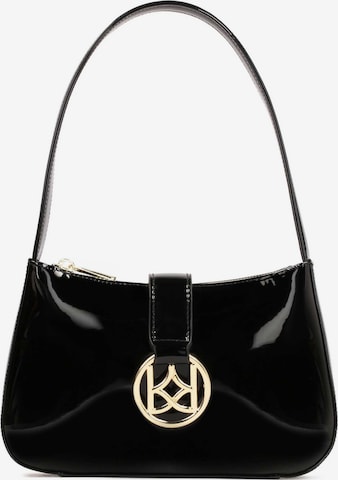 Kazar Handbag in Black: front