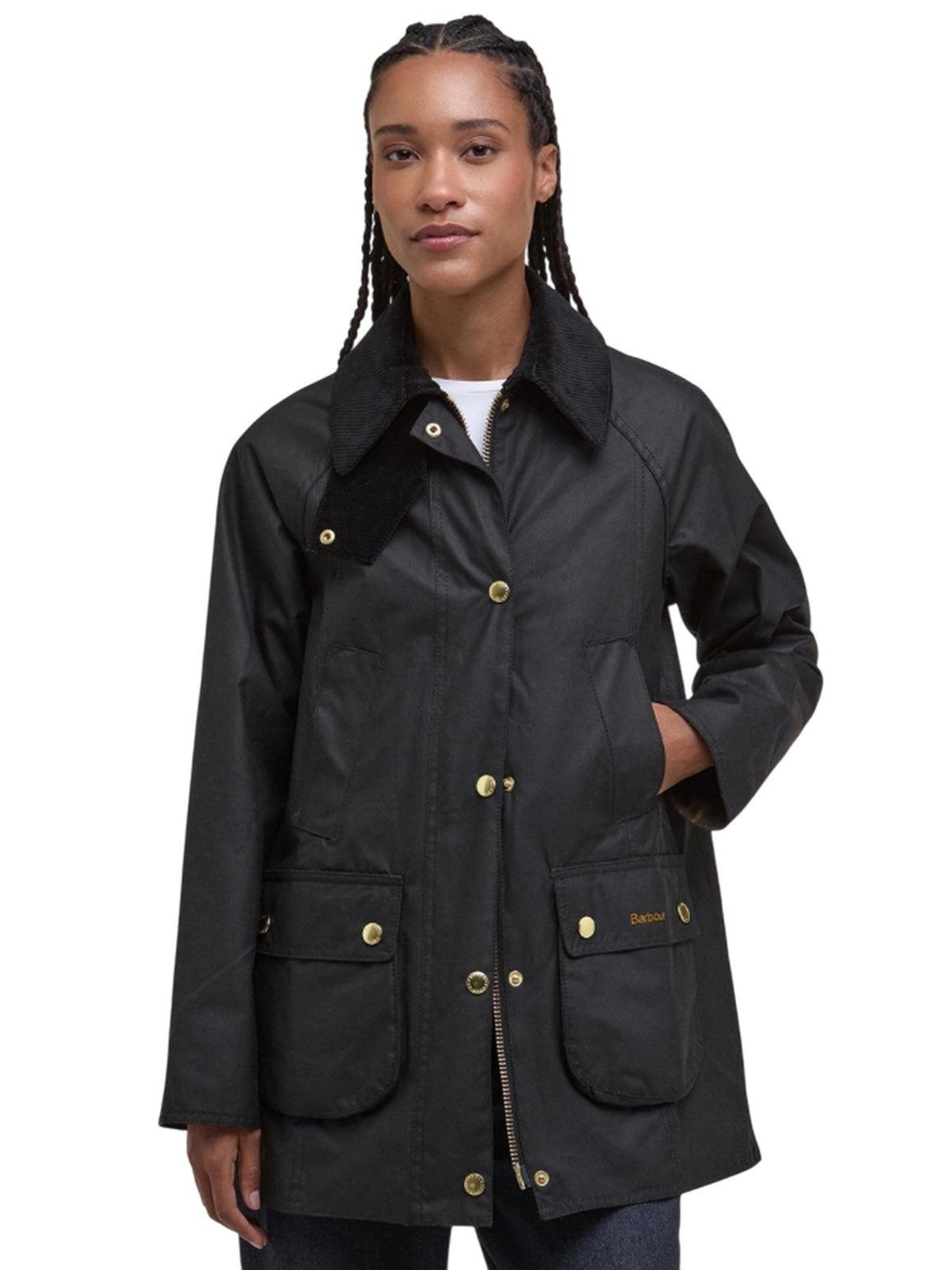 Cappotto di mezza stagione di Barbour in nero