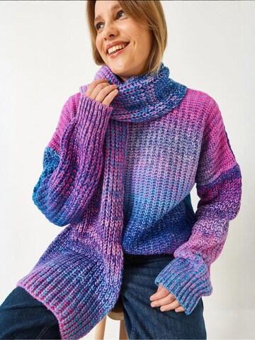Pull-over 'Pullover' Bianco Lucci en mélange de couleurs