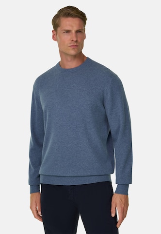 Boggi Milano Sweater in Blue: front