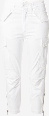 Dondup Slimfit Cargo nadrágok - fehér: elől