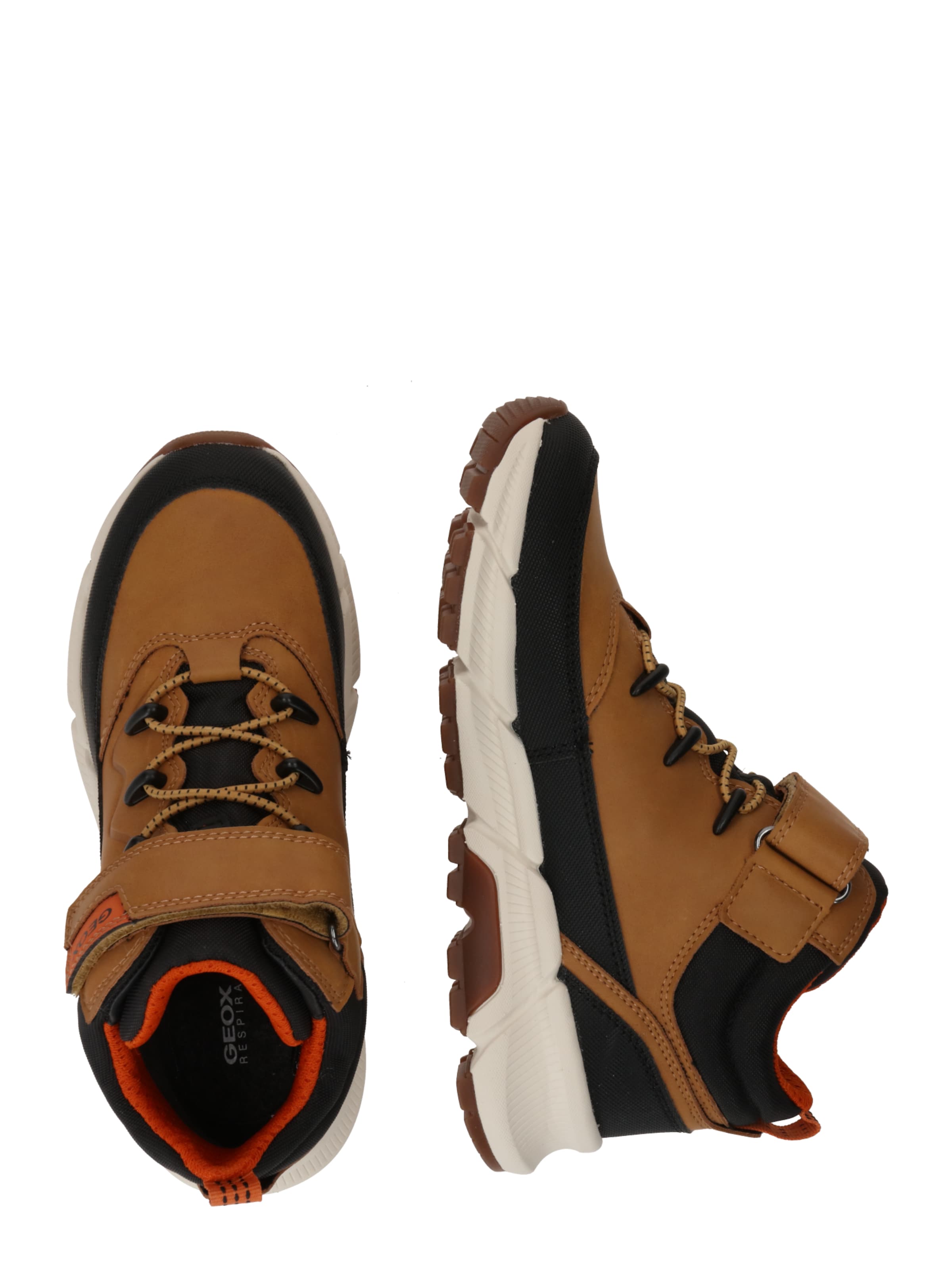 GEOX Stiefel 'Flexyper Plus' in Braun