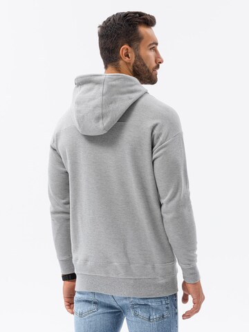 Sweat-shirt 'B1313' Ombre en gris