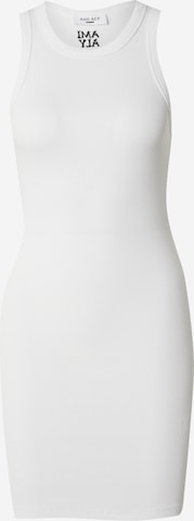Abito di AMI ALY in bianco: frontale