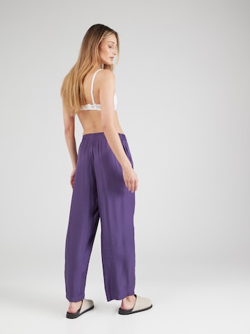 Calvin Klein Underwear Pyjamahose 'Pure Sheen' in Lila