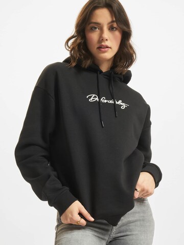 DEF Sweatshirt  'Definitely' in Schwarz